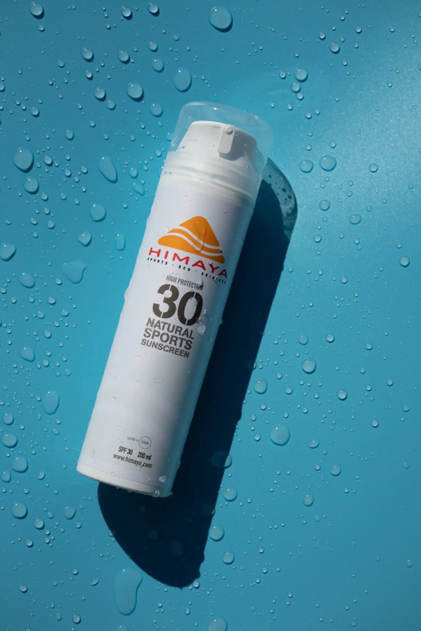 HIMAYA Natural Sunscreen SPF 30 200ml -Mineral - Zinc - Reef Safe -Refillable - UVA UVB Himaya