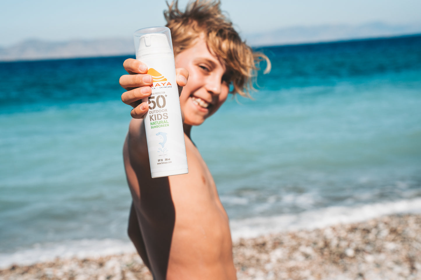 HIMAYA Natural Sunscreen Kids SPF 50+ combo package – Mineral - Zinc - Reef Safe -Refillable combo Pack Himaya