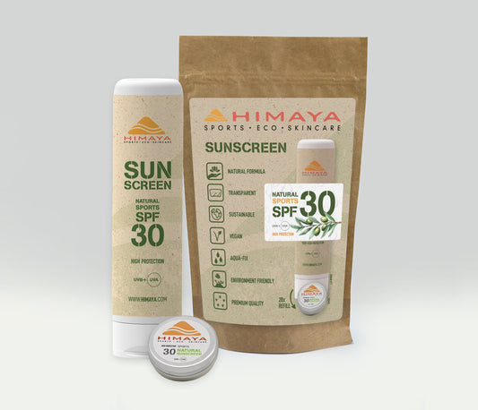 HIMAYA Natural Sunscreen  SPF 50+ 200ml – Mineral - Zinc - Reef Safe -Refillable (Copy) Himaya