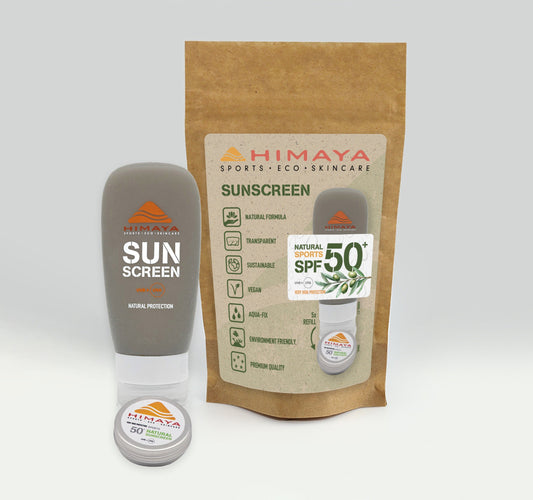 HIMAYA Natural Sunscreen  SPF 50+ 200ml – Mineral - Zinc - Reef Safe -Refillable (Copy) Himaya